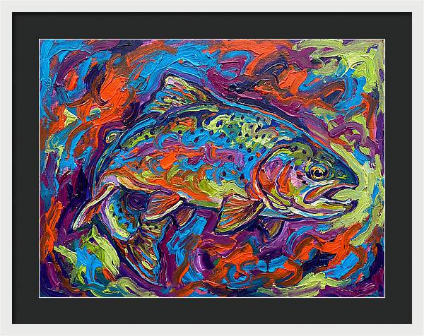 Trout In Vibrant Colors