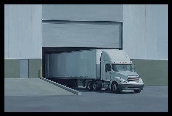 Truck Loading At Warehouse