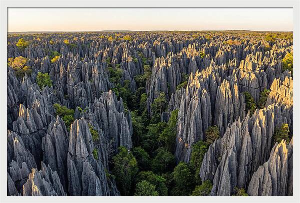 Tsingy De Bemaraha From Above