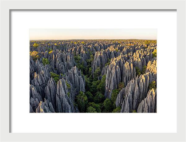 Tsingy De Bemaraha From Above