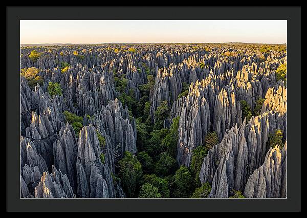 Tsingy De Bemaraha From Above