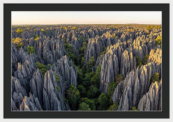 Tsingy De Bemaraha From Above