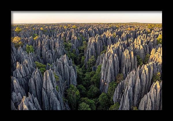 Tsingy De Bemaraha From Above