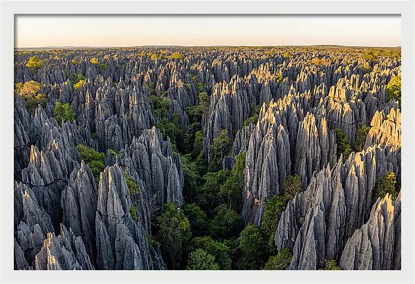Tsingy De Bemaraha From Above