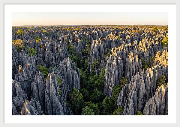 Tsingy De Bemaraha From Above