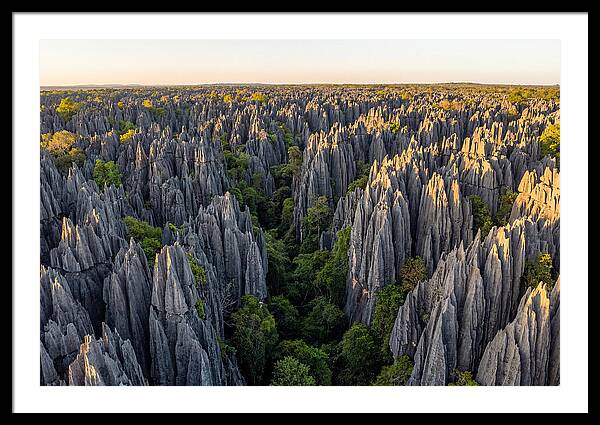 Tsingy De Bemaraha From Above