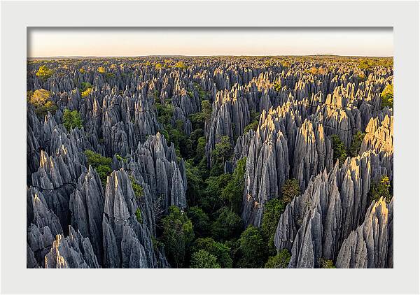 Tsingy De Bemaraha From Above