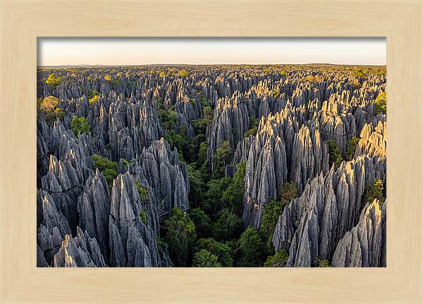 Tsingy De Bemaraha From Above