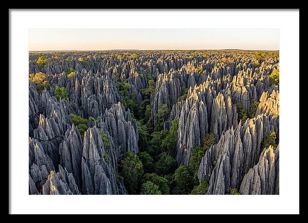 Tsingy De Bemaraha From Above