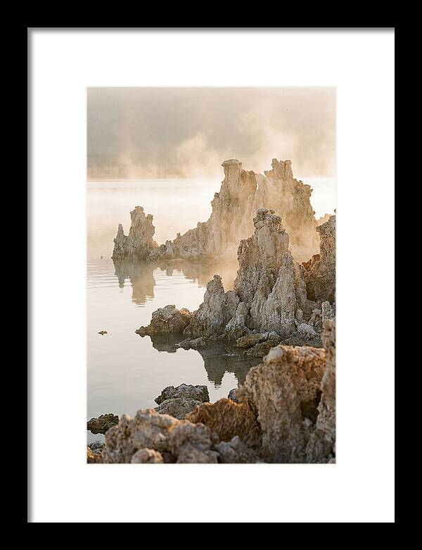 Tufa Towers Rising From Alkaline Waters