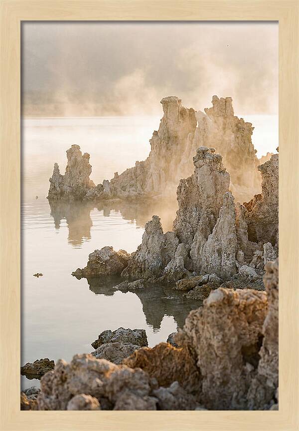 Tufa Towers Rising From Alkaline Waters