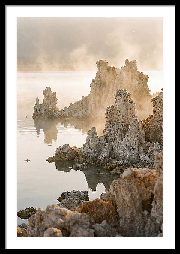 Tufa Towers Rising From Alkaline Waters