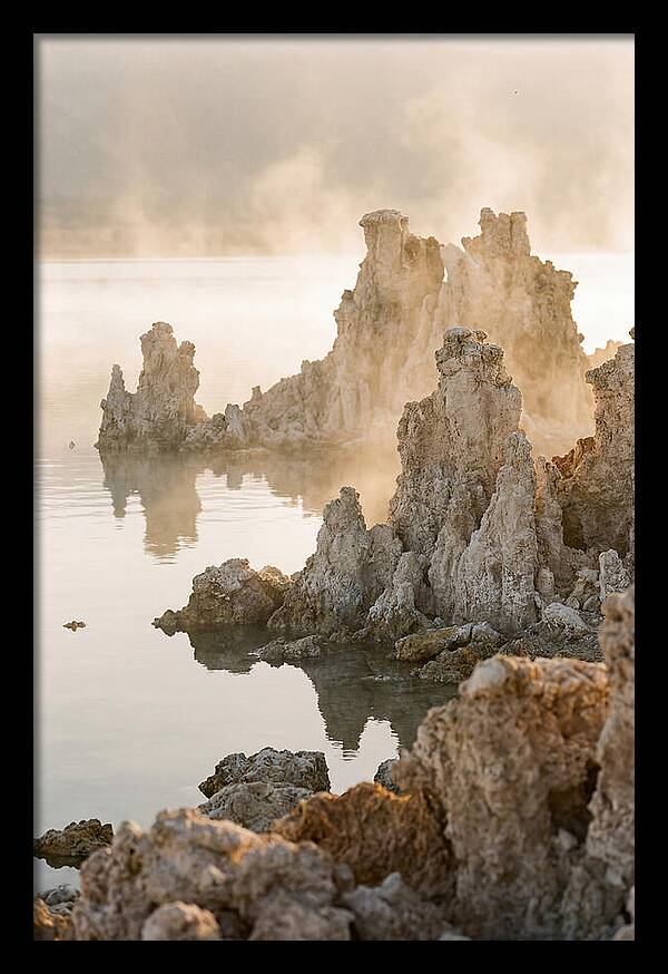 Tufa Towers Rising From Alkaline Waters