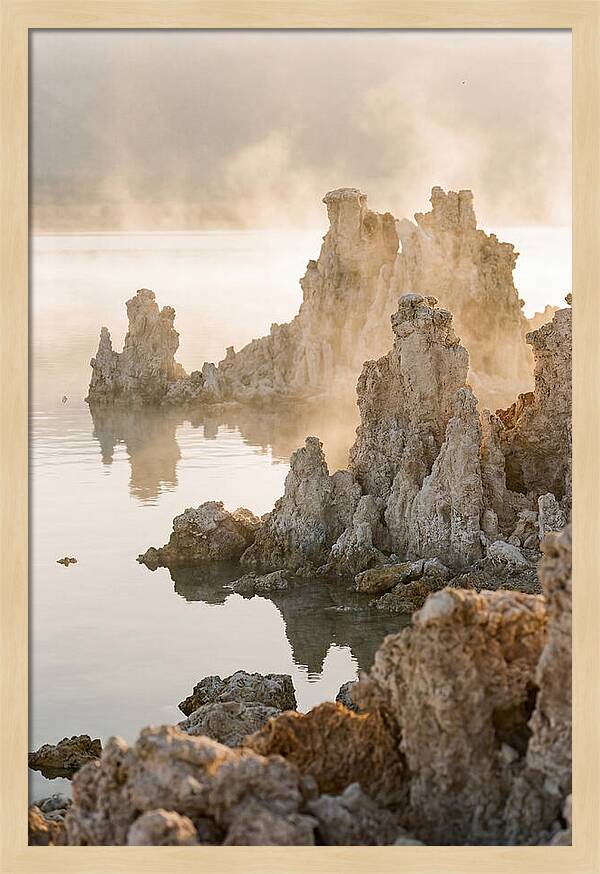 Tufa Towers Rising From Alkaline Waters