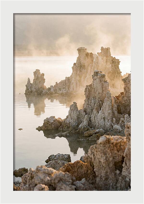 Tufa Towers Rising From Alkaline Waters