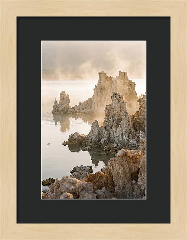 Tufa Towers Rising From Alkaline Waters