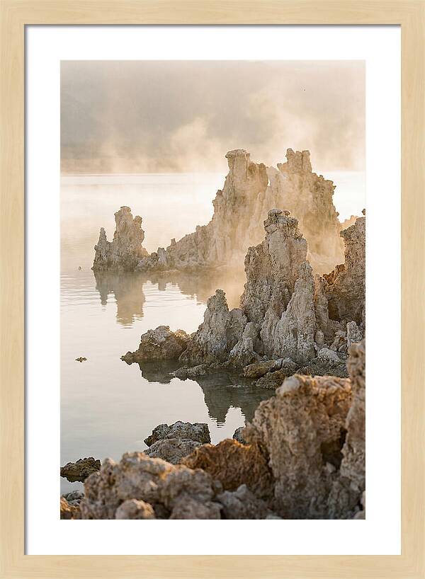 Tufa Towers Rising From Alkaline Waters