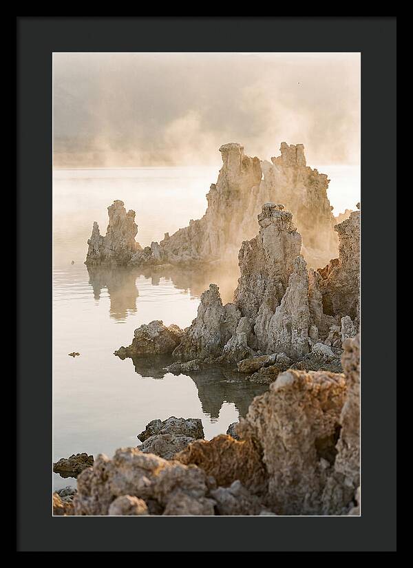 Tufa Towers Rising From Alkaline Waters