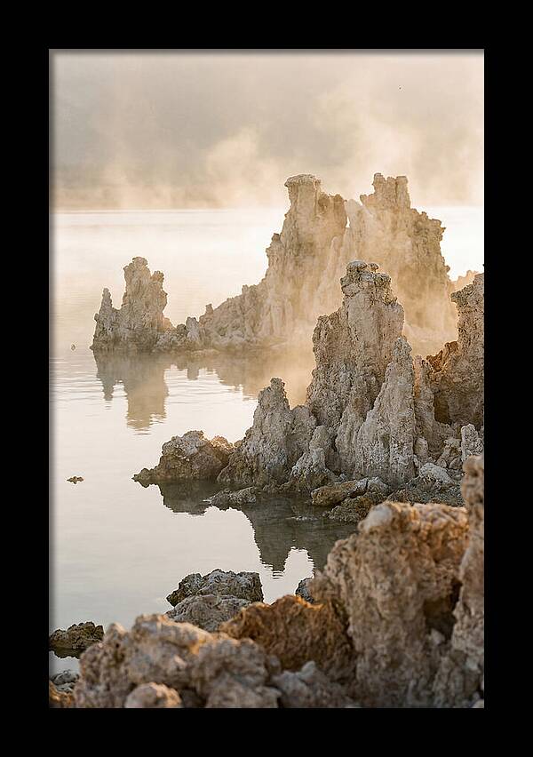 Tufa Towers Rising From Alkaline Waters