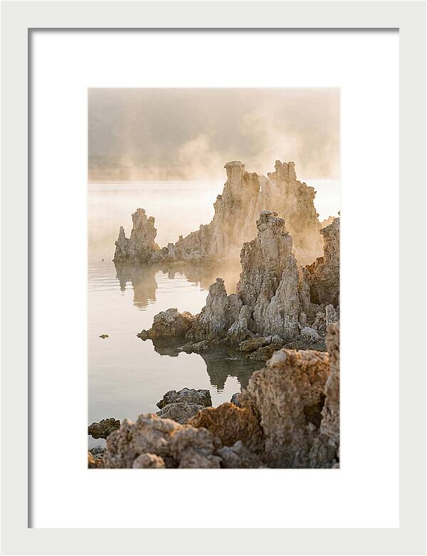 Tufa Towers Rising From Alkaline Waters