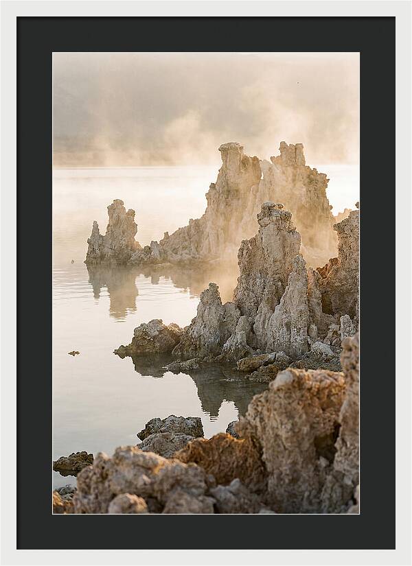 Tufa Towers Rising From Alkaline Waters