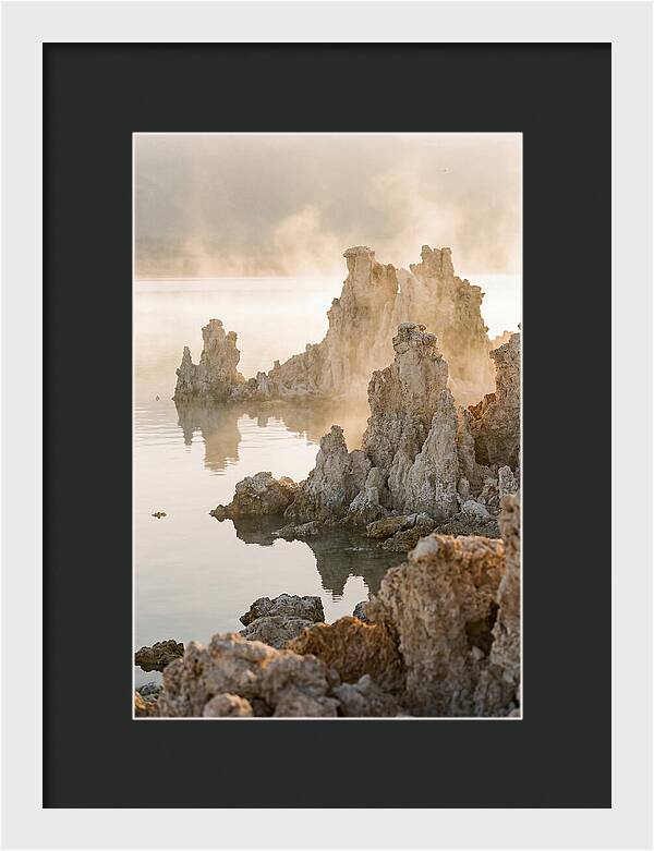 Tufa Towers Rising From Alkaline Waters