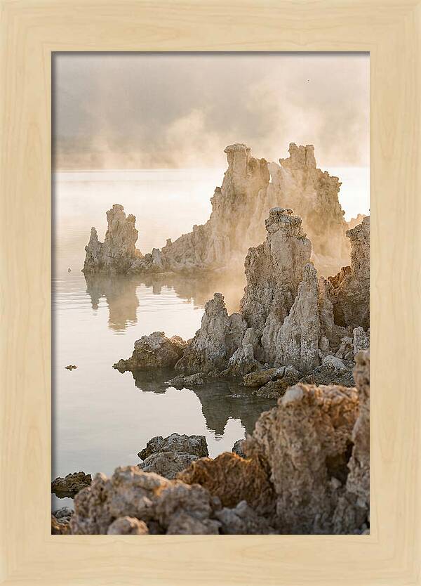 Tufa Towers Rising From Alkaline Waters