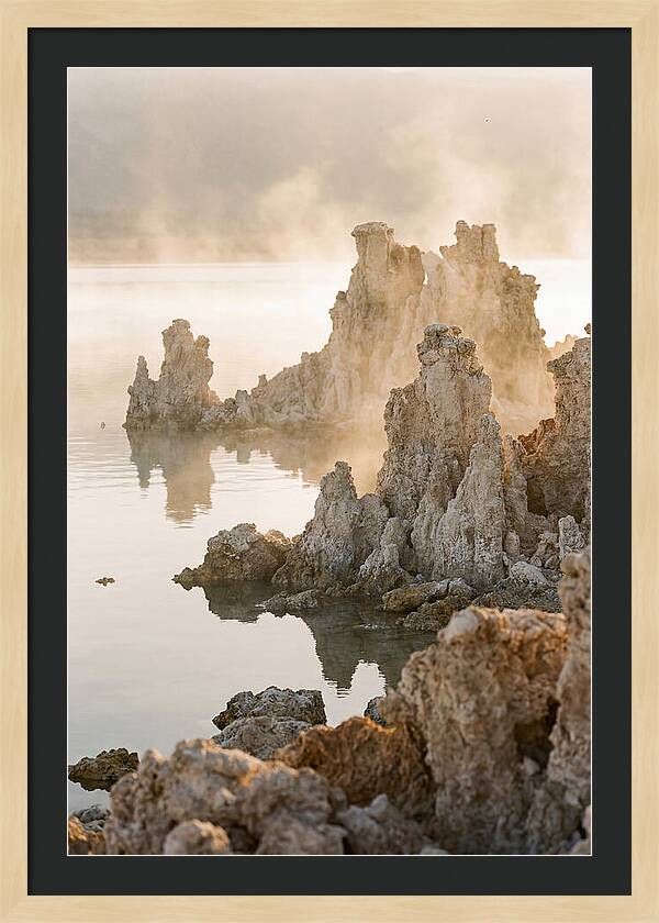 Tufa Towers Rising From Alkaline Waters