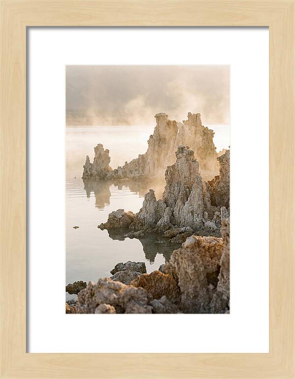 Tufa Towers Rising From Alkaline Waters