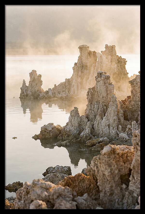 Tufa Towers Rising From Alkaline Waters
