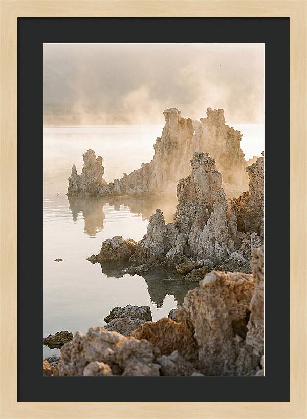 Tufa Towers Rising From Alkaline Waters