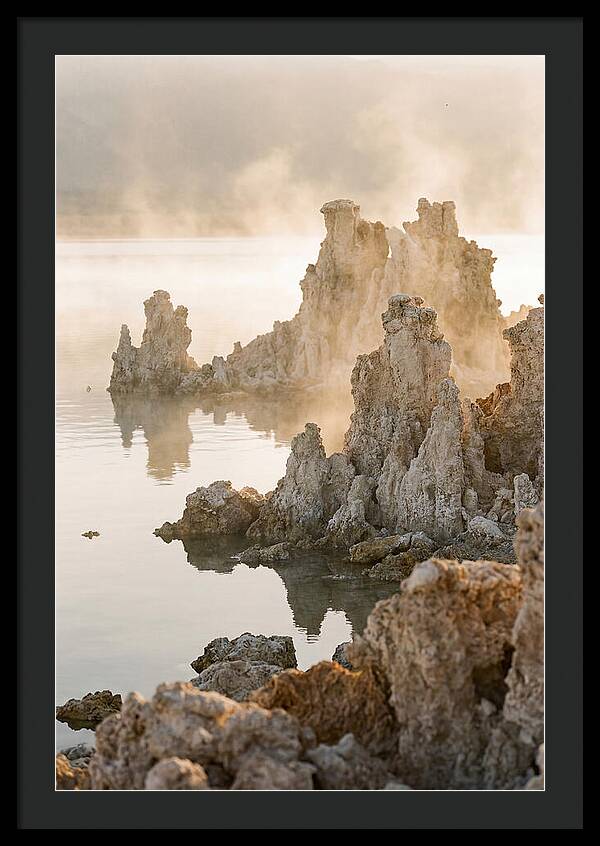 Tufa Towers Rising From Alkaline Waters