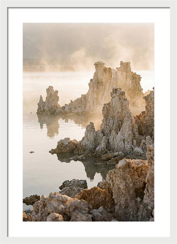 Tufa Towers Rising From Alkaline Waters