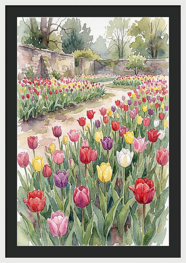 Tulip Bloom Tranquility