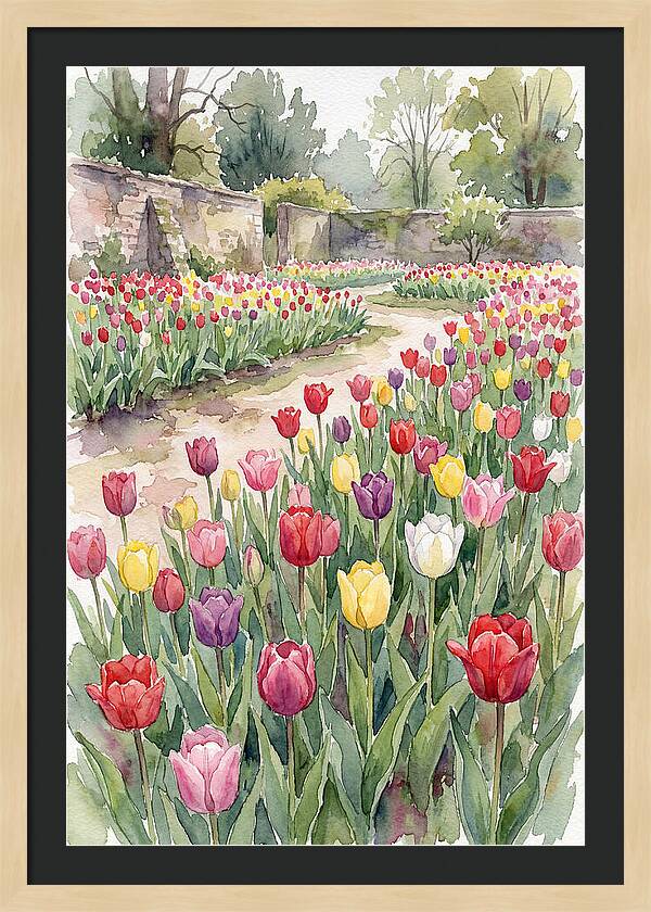 Tulip Bloom Tranquility