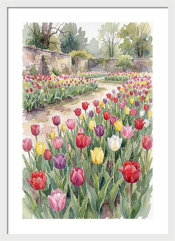 Tulip Bloom Tranquility