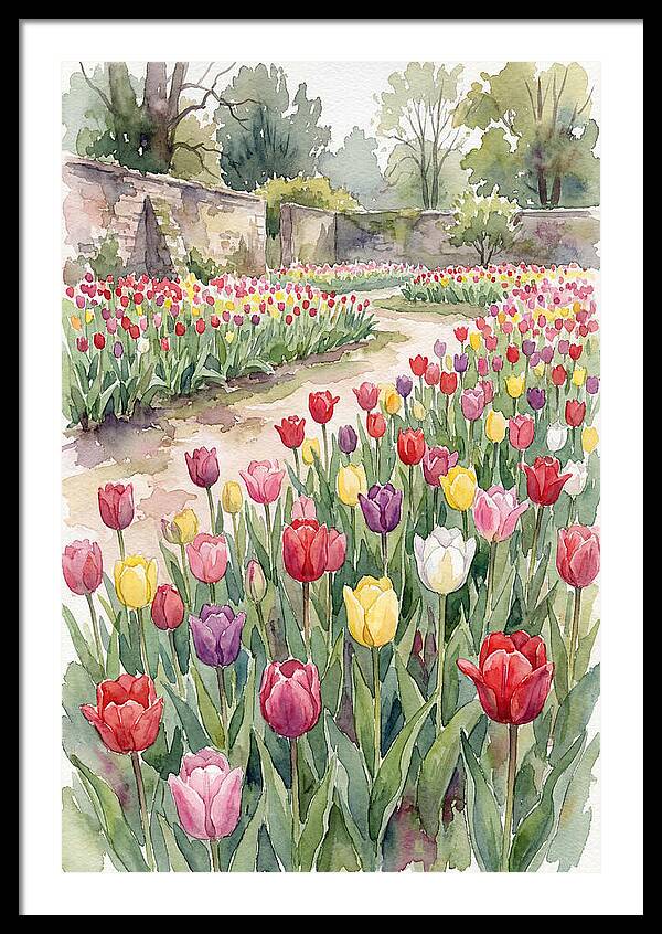 Tulip Bloom Tranquility