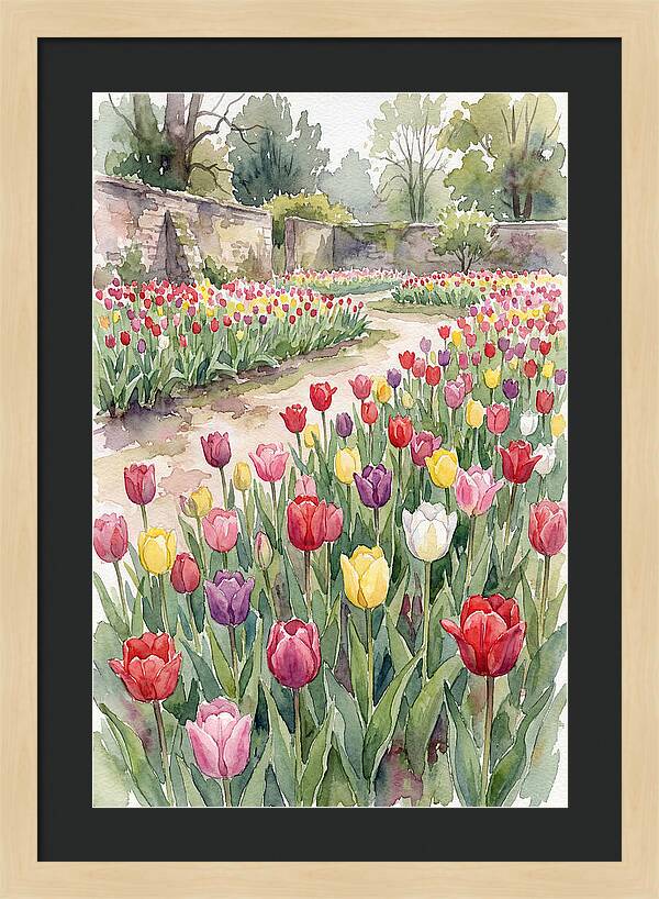 Tulip Bloom Tranquility