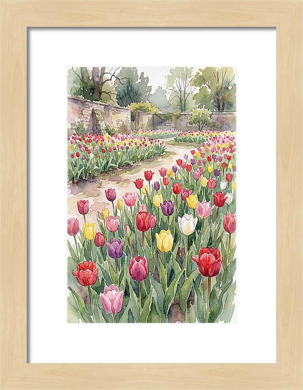 Tulip Bloom Tranquility