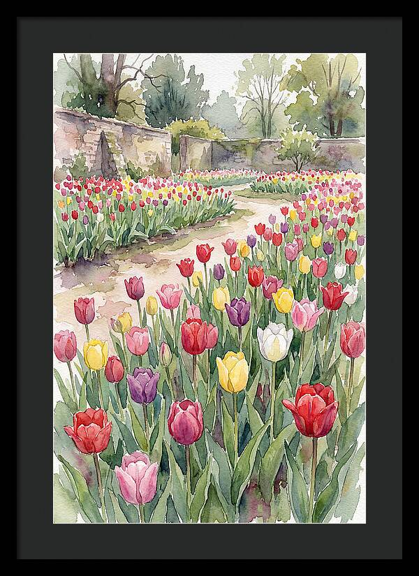 Tulip Bloom Tranquility