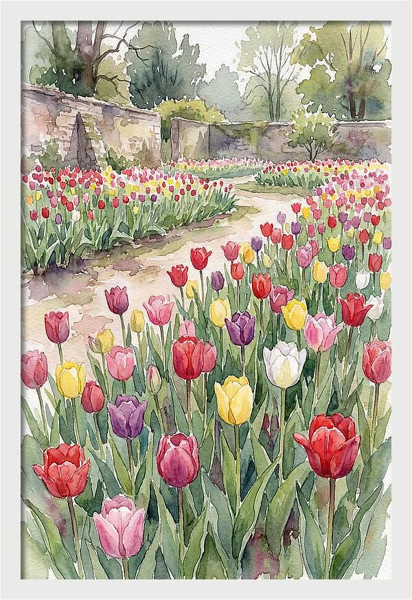 Tulip Bloom Tranquility