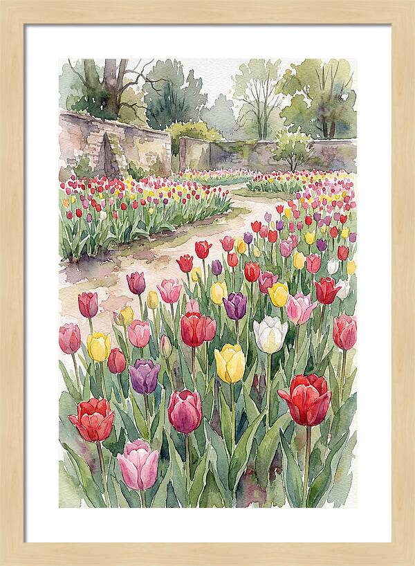 Tulip Bloom Tranquility
