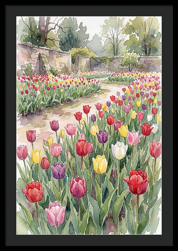 Tulip Bloom Tranquility
