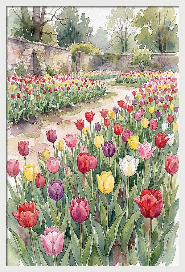 Tulip Bloom Tranquility