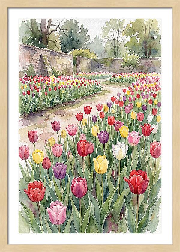 Tulip Bloom Tranquility