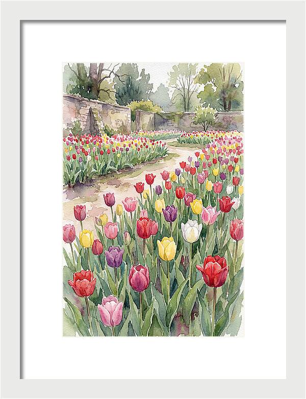 Tulip Bloom Tranquility