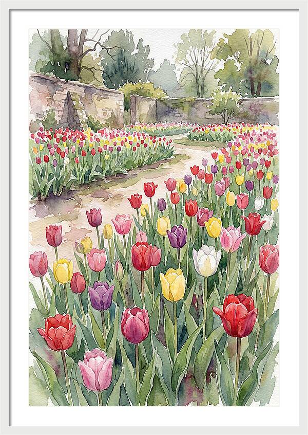 Tulip Bloom Tranquility