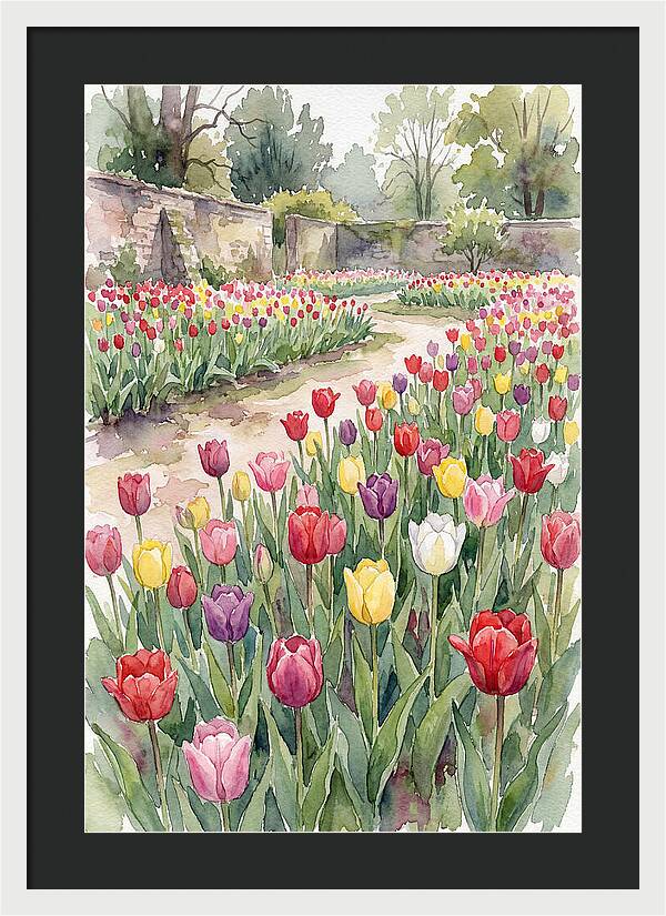 Tulip Bloom Tranquility
