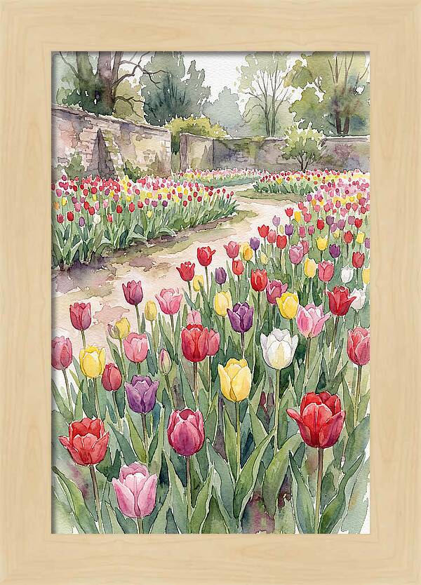 Tulip Bloom Tranquility