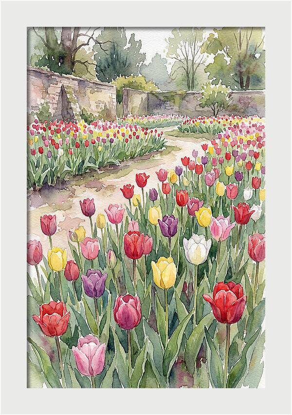 Tulip Bloom Tranquility